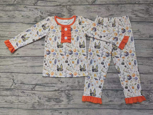 Bay Girls Halloween Long Sleeve Pajama Set Pre-order