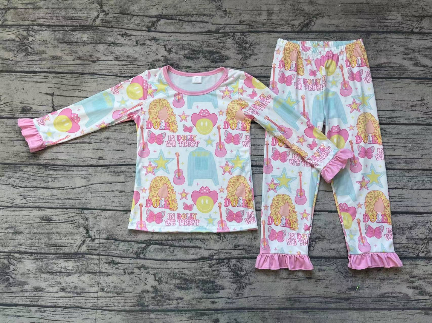 GLP1308 Baby Girls Singer Pajama Set