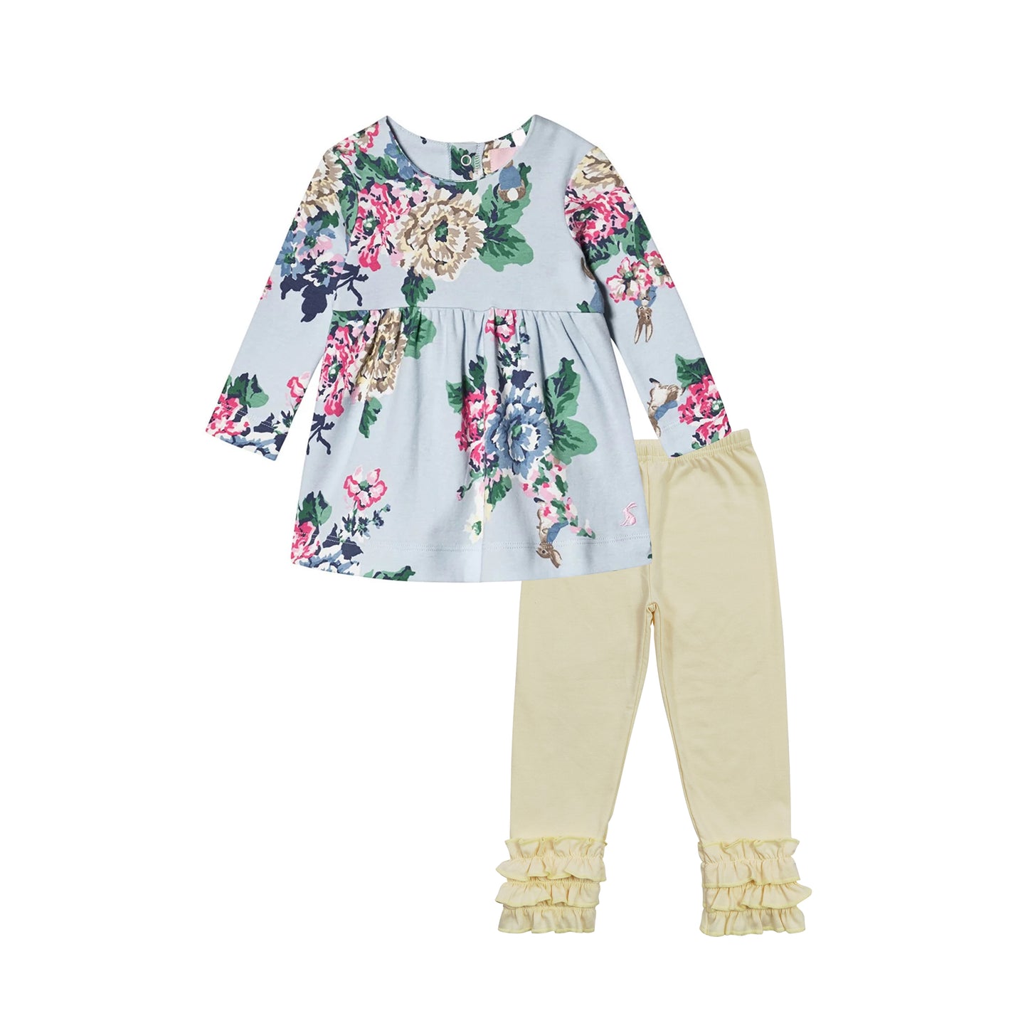 Toddler Girls Foral Tunic Top Icing Pants Set  Preorder