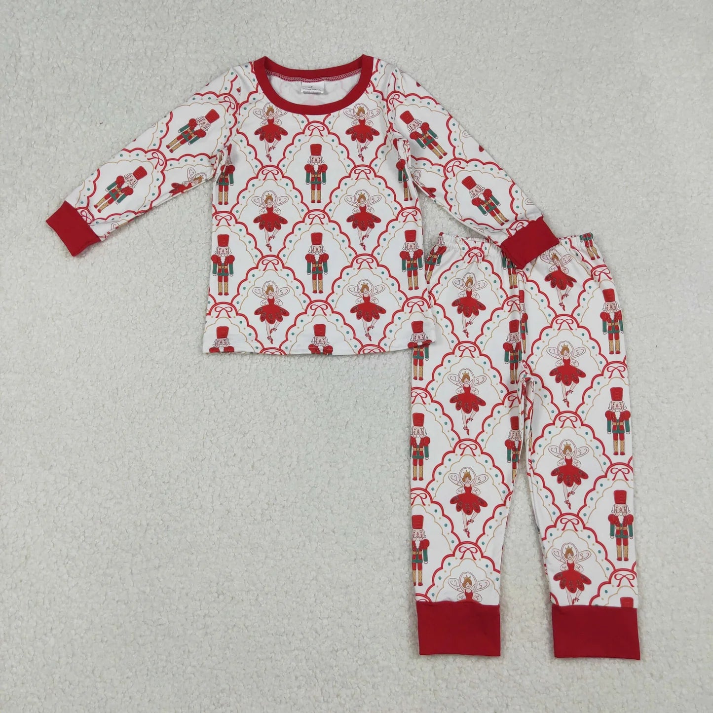 Sibling Baby Boys Girls Christmas Pajamas Set
