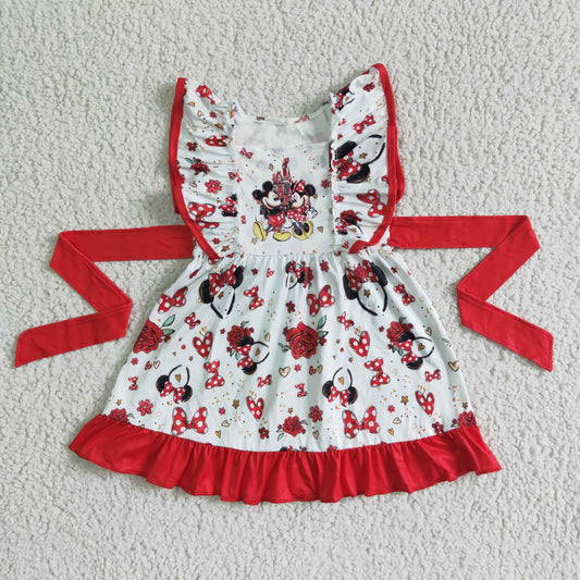 Summer Girls Cartoon Dress