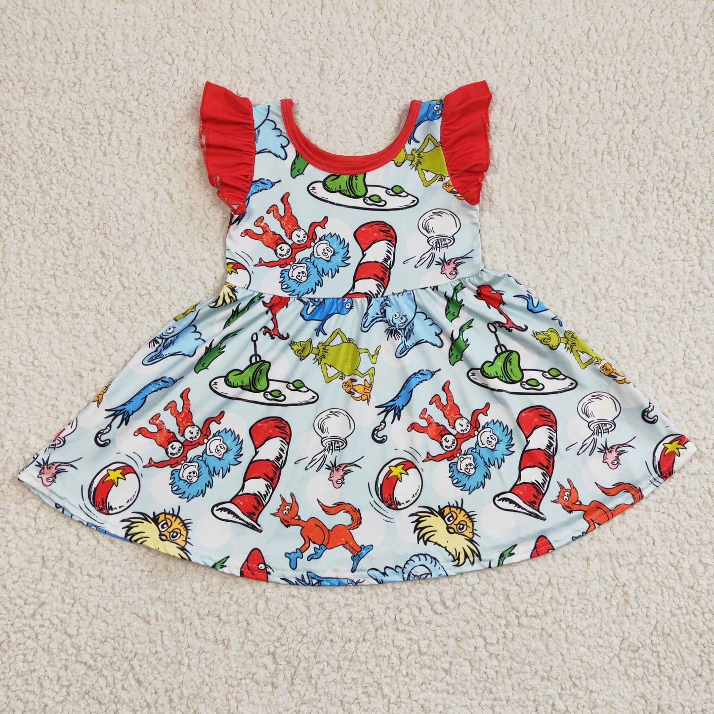 Baby Girls Cartoon Reading dresses