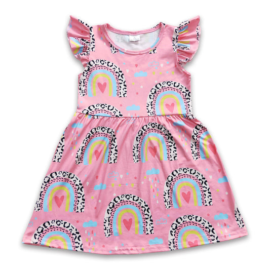 Kids Girls Rainbow Dress On Sale