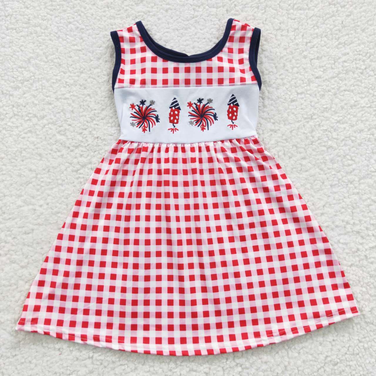 Sibling  Toddler 4th Of July Fireworks Set and Dress