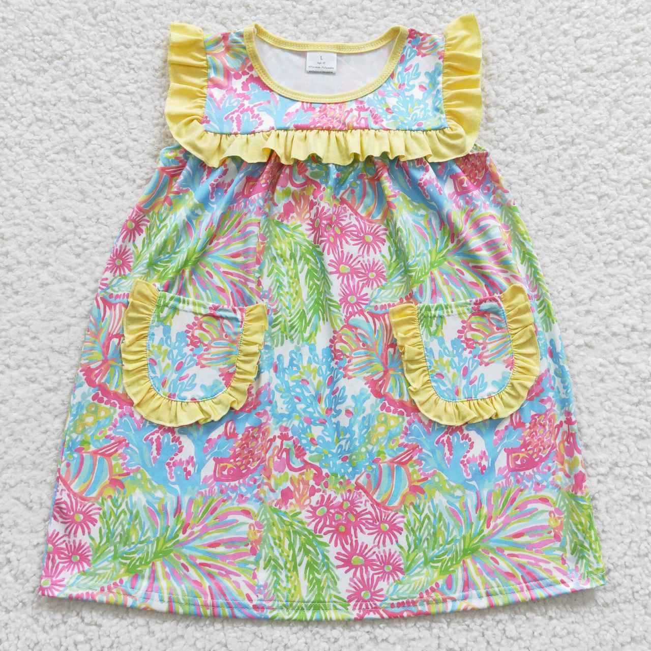 Sumerm Baby Girls Floral Sibling Clothing