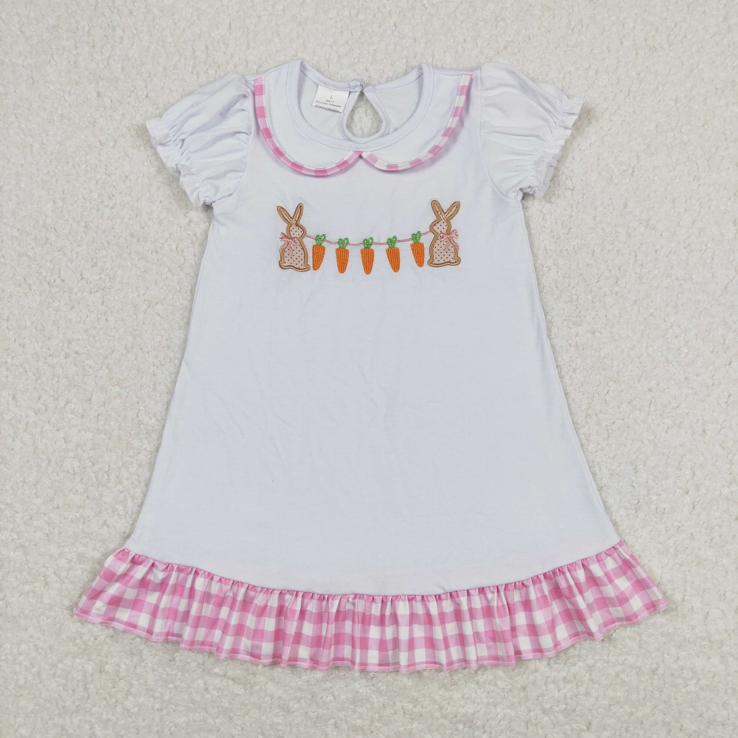 Sibling Girls Boys   Easter Rabbit Carrot Dress and Romper