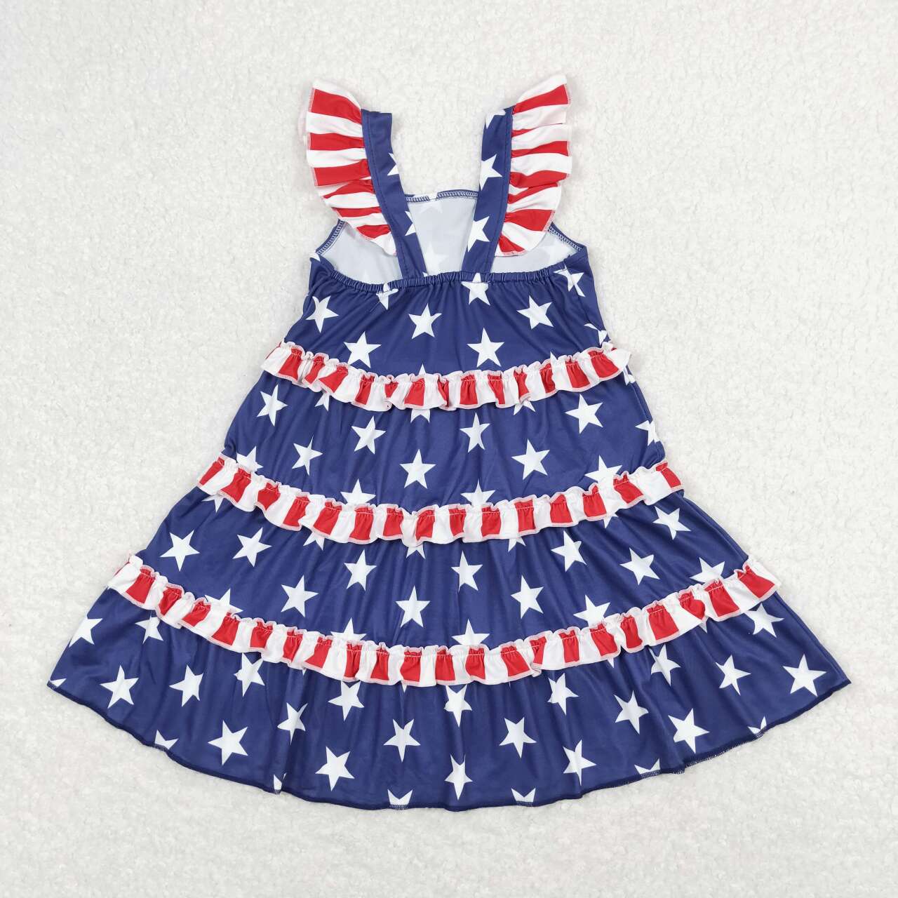 Sibling Sibling Toddler Girls 4th of July Dress