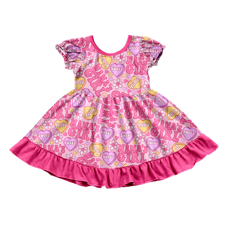 Preorder Baby Girls Mama's Girl Flower Dress