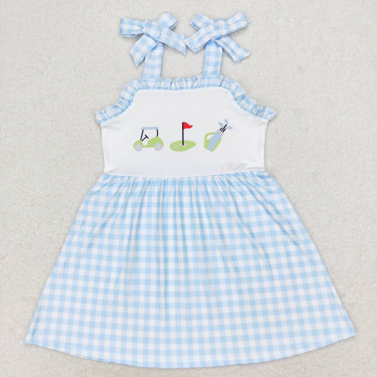 Summer Sibling Baby Clothing Golf