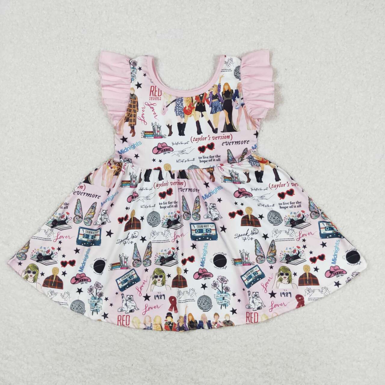 Baby Girls Taylor Swift Singer Music Dress