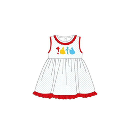 Baby Girls Dress Sleeveless Polka Dots Singers Preorder