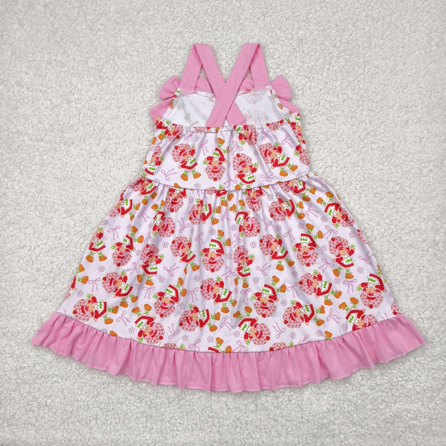 Baby Girls Strawbrry Pink Dress