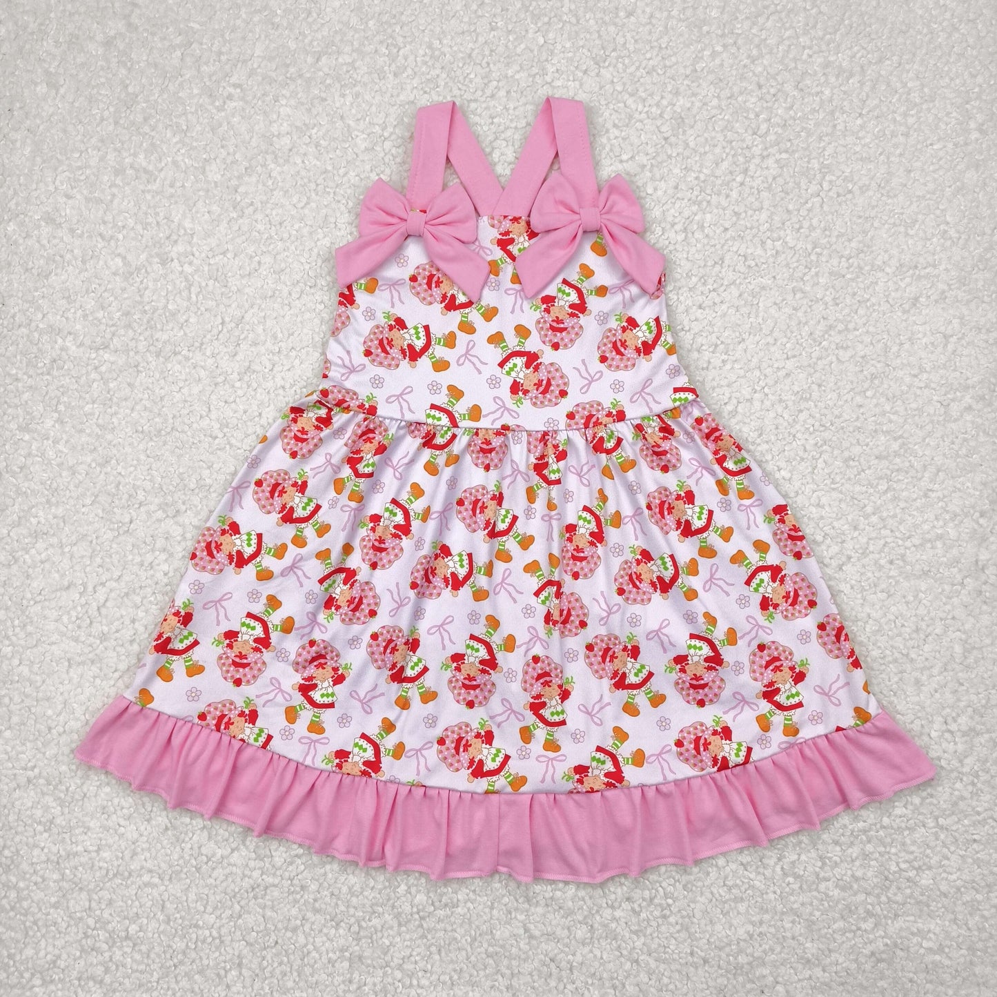 Baby Girls Strawbrry Pink Dress