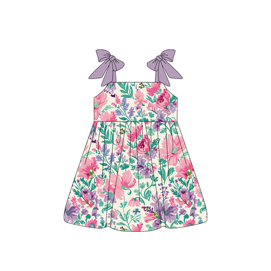 GSD2464 Kids Girls Summer Floral Dress Preorder