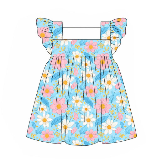 GSD2609 Kids Girls Daisy Garden Dress Preorder