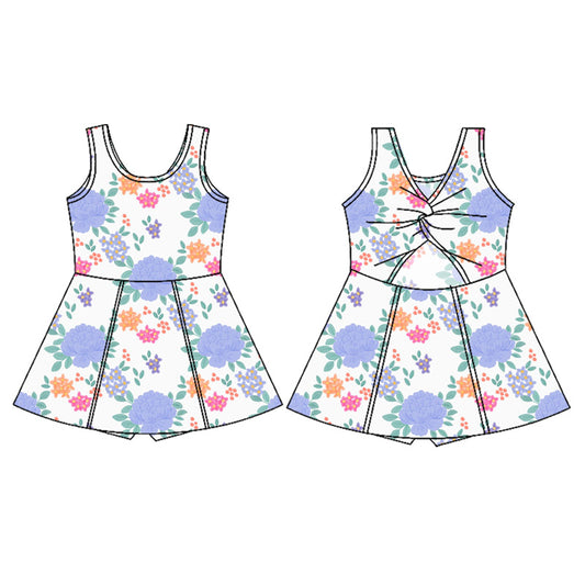 GSD2626 Kids Girls Blossom Yoga Dress Preorder
