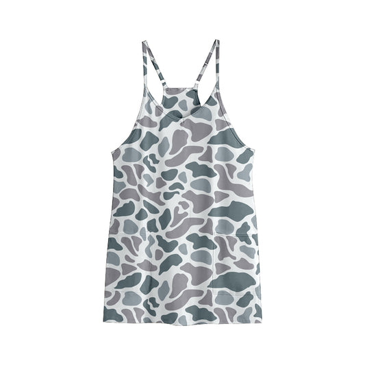 GSD2723 Baby Girls Strap Light Gray Camo Pockets Yoga Dresses Preorder