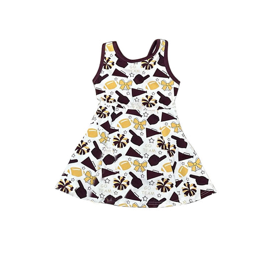 GSD2842 Kids Girls GO Team Sleeveless Active Dress Preorder