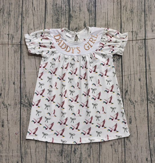GSD2933 Daddy's Girl Duck Short Sleeve Dress Preorder