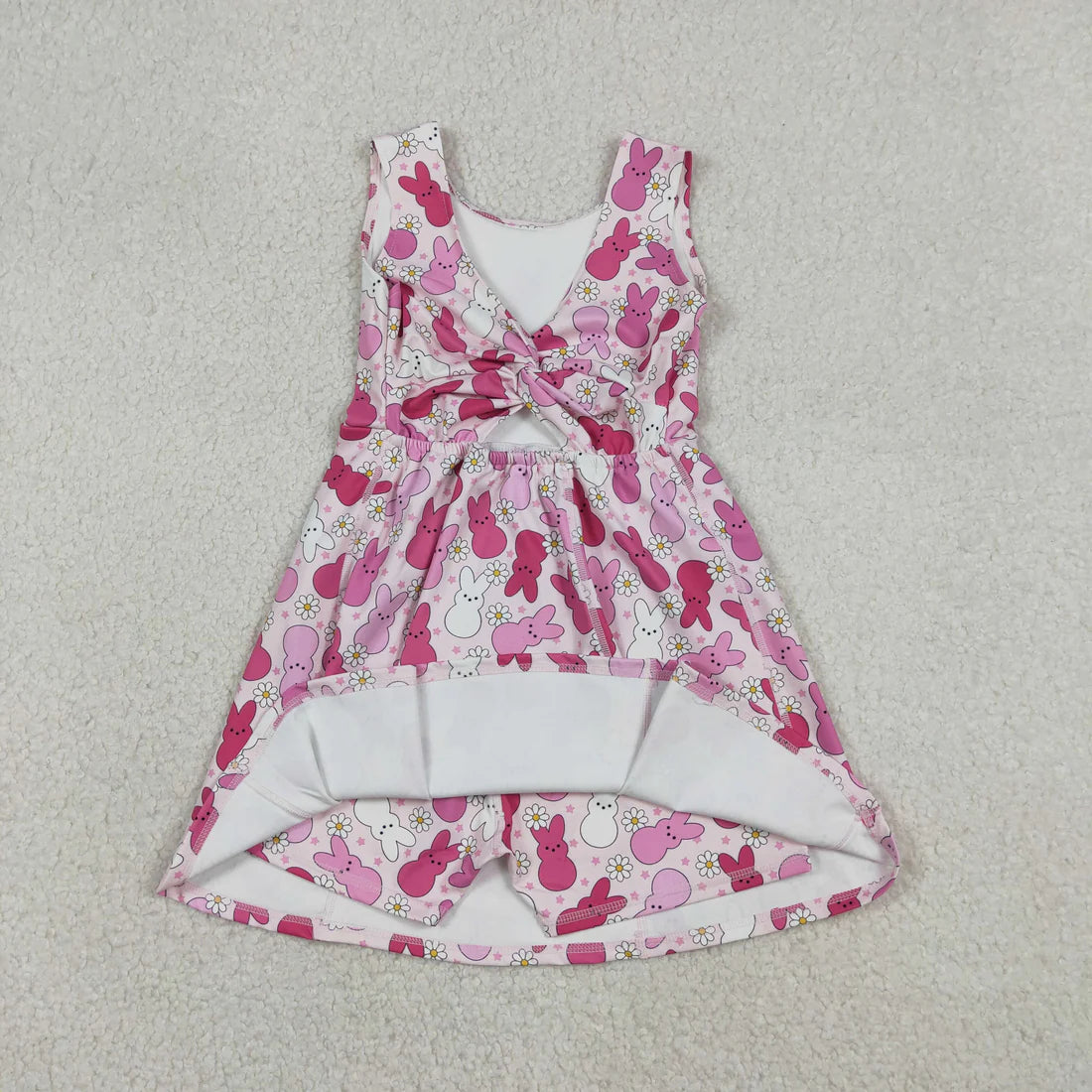 Sibling Baby Girls Spring Sleevelss Active Dress