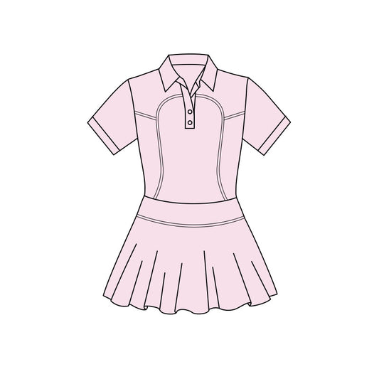 GSD3160 Baby Girls Pink Active Dress Preorder