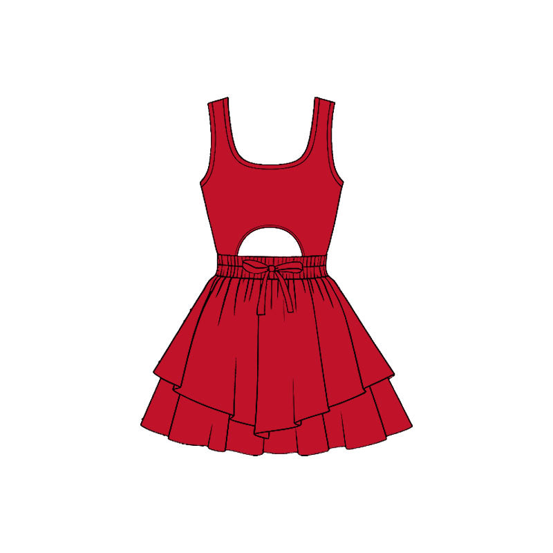 GSD3179 Baby Girls Red Active Dress Preorder