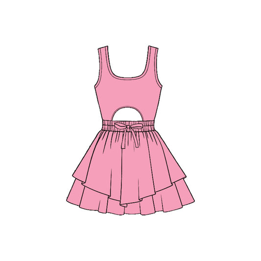 GSD3185 Baby Girls Pink Active Dress Preorder