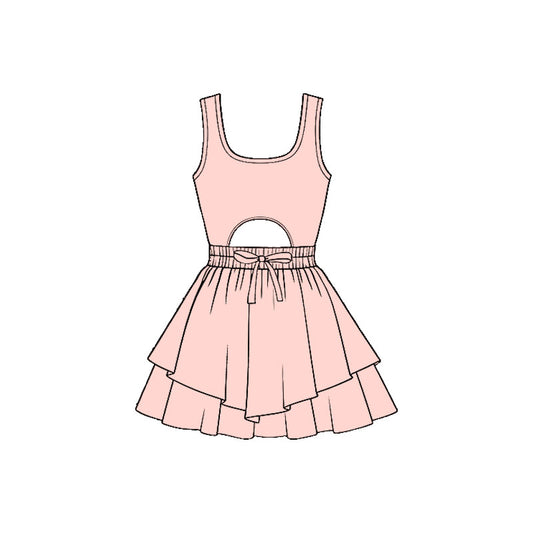 GSD3186 Baby Girls Light Pink Active Dress Preorder