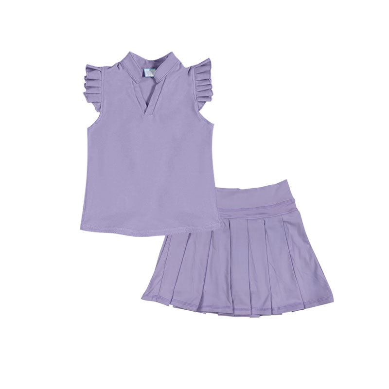 GSD3204 Baby Girls Violet Active Skirt Set Preorder