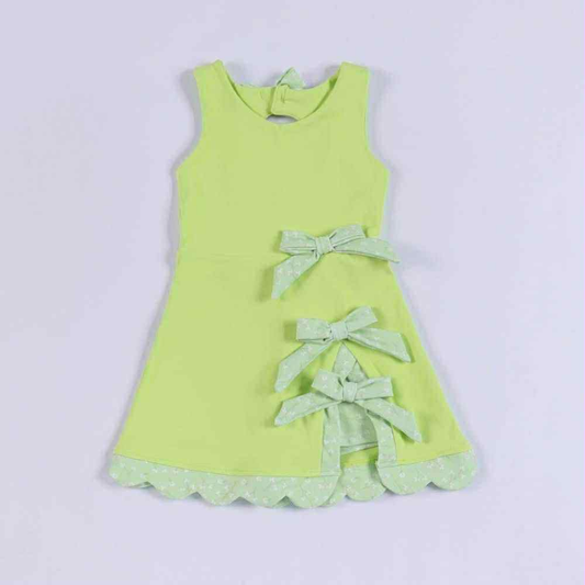 GSD3316 Baby Girls  Green Active Dress Preorder