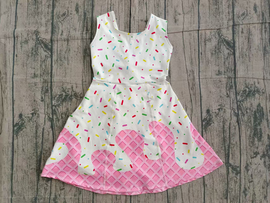 GSD3594 Baby Girls  Sleeveless Ice Cream  Active Dress In Production