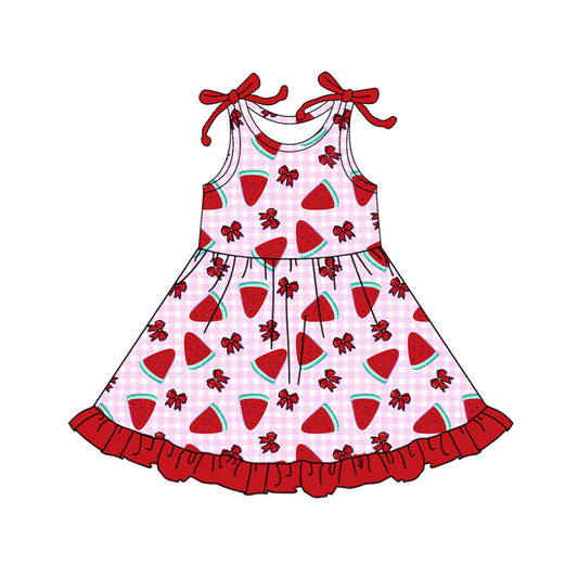 GSD3770 Baby Girls Watermelon Dress Preorder