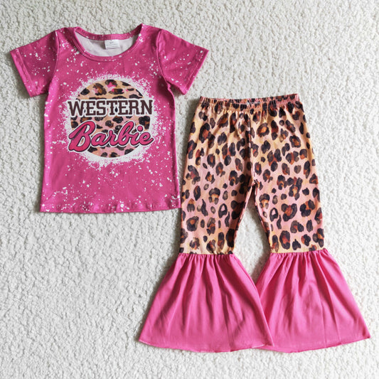 Western Baby Girls Hot Pink Outfit