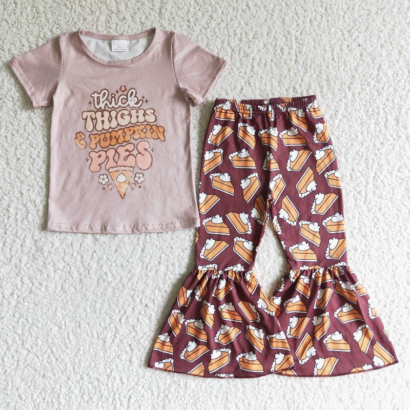 Kids Girls Thanksgiving Outfit