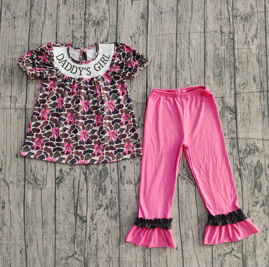 GSPO2025 Daddy's Girl Smock Tunic Top Leggings Set Preorder