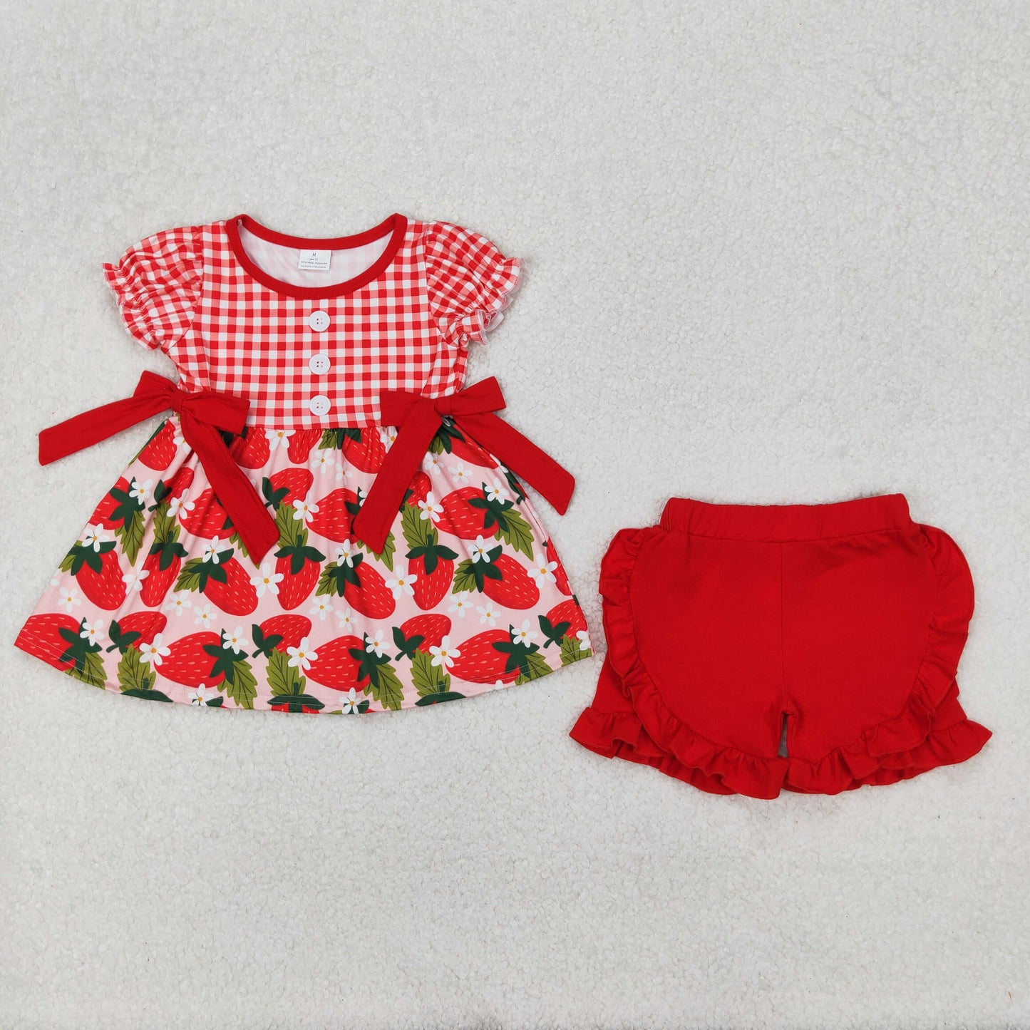 Toddler Girls Sibling Strawberry Clothes