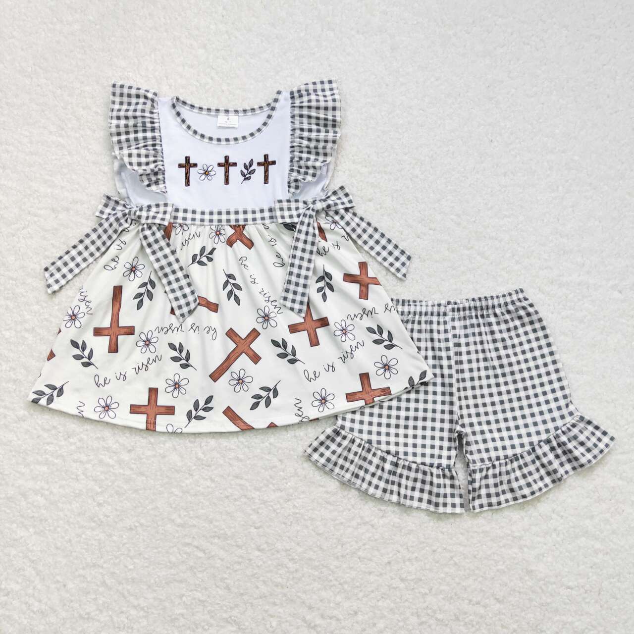 Baby Girls Boys Sibling Easter Cross Collection Clothes