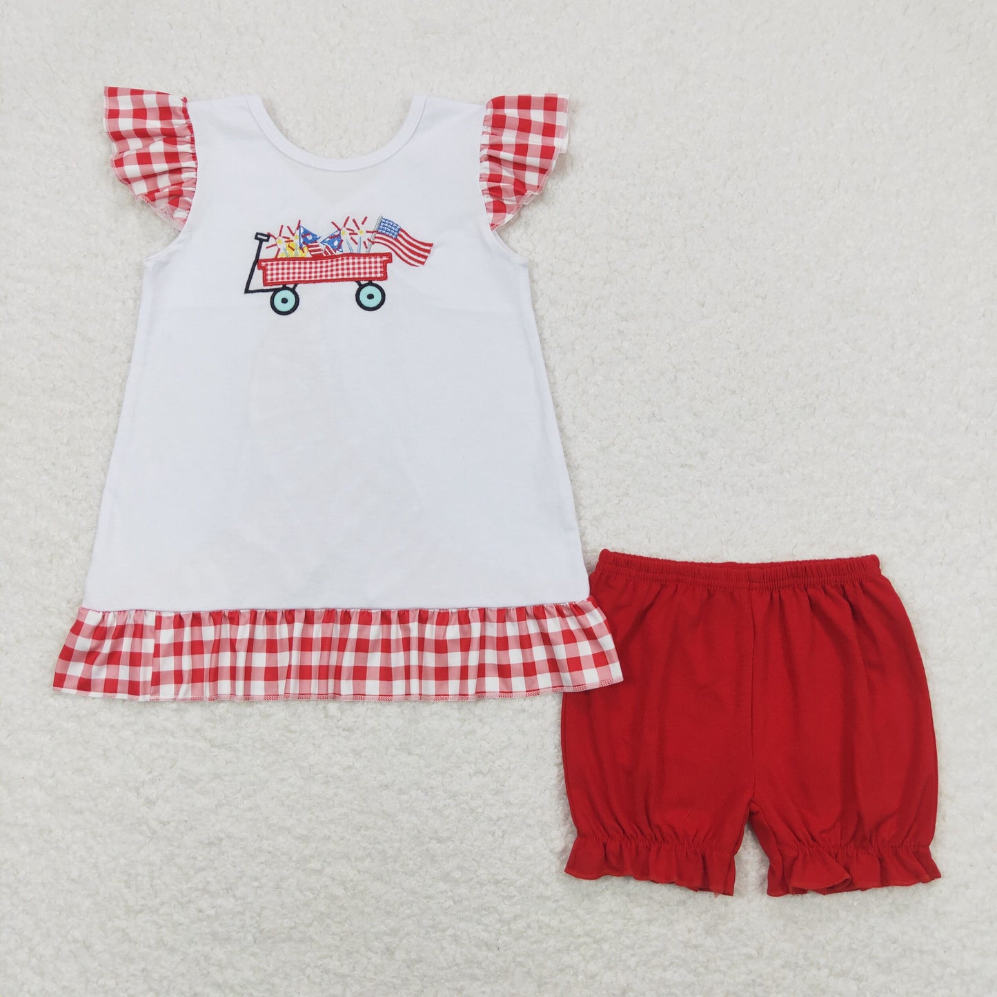 July 4th Fireworks Truck Sibling Clothse Set Sibling Clothing