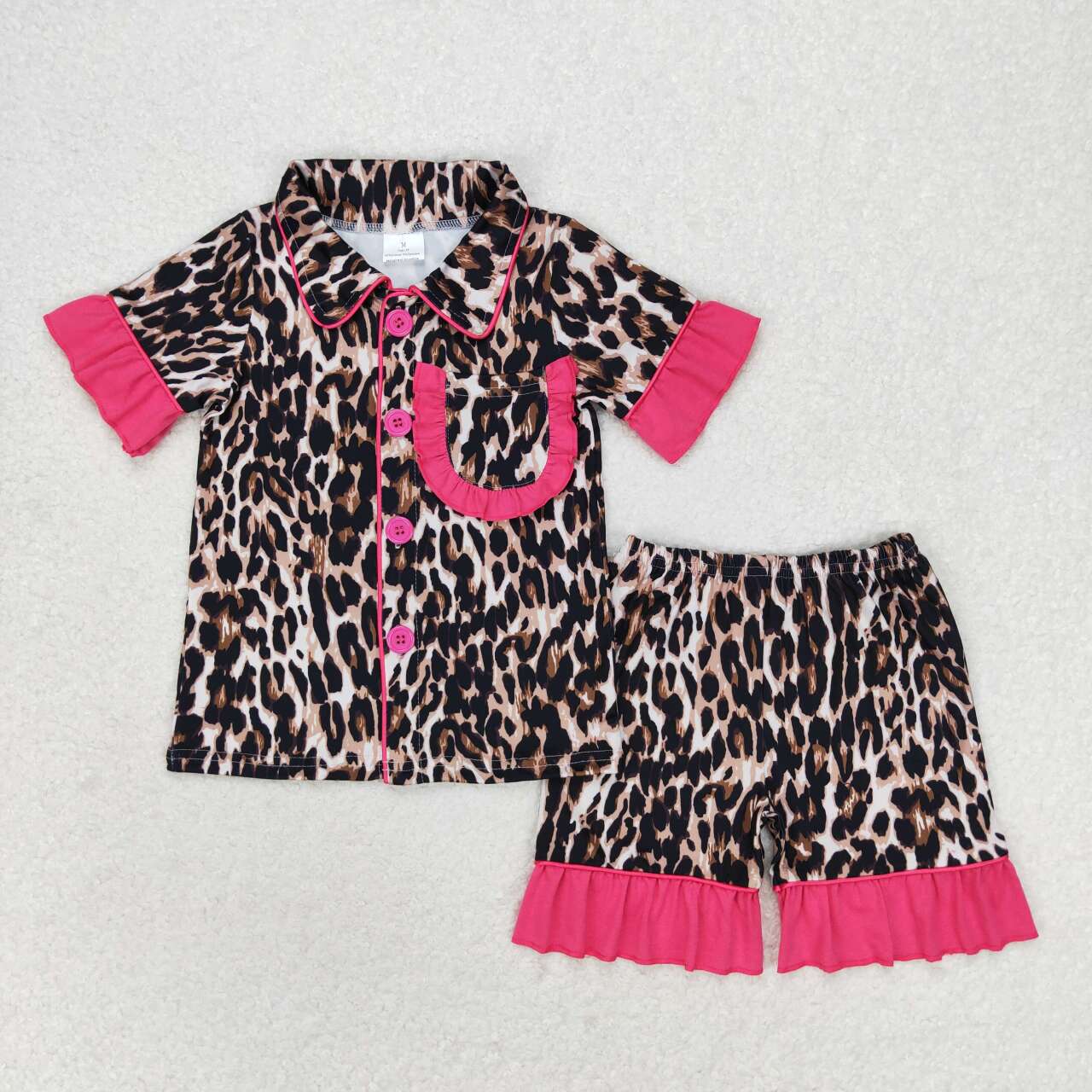 Mommy and Me  Leopard Print  Summer Pajama Set