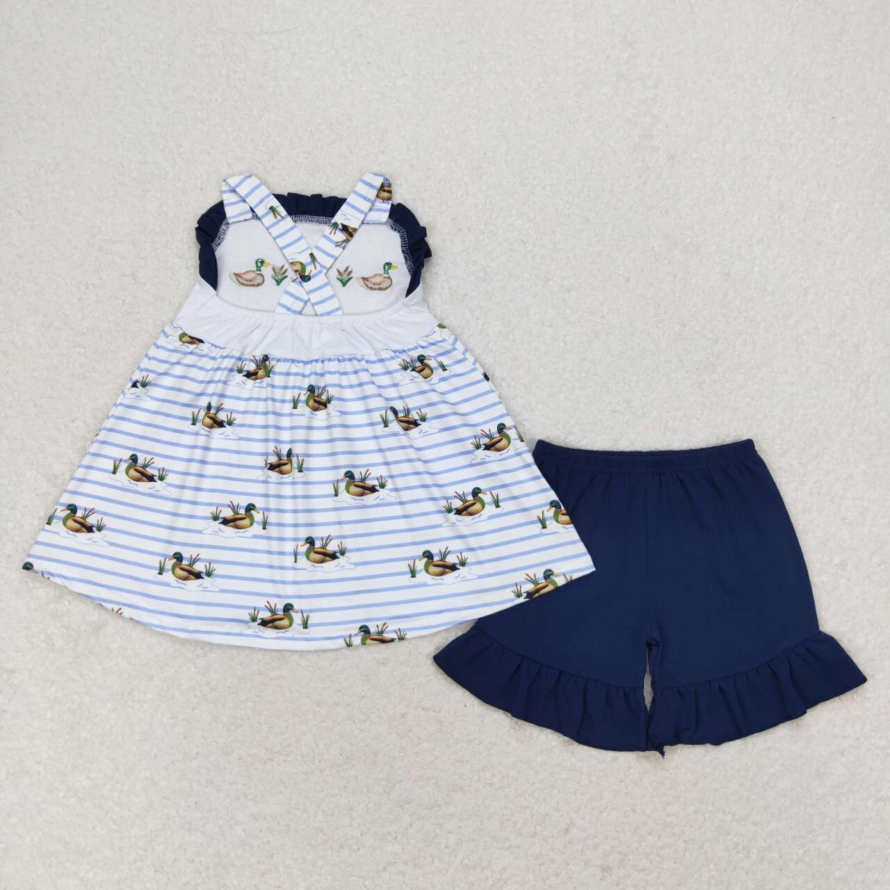 Summer Sibling Baby Girls Boys Mallard Clothing