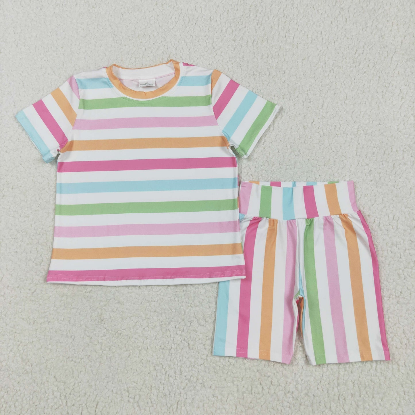 Baby Girls Summer Sibling Short Sleeve Shirt Shorts Outfit