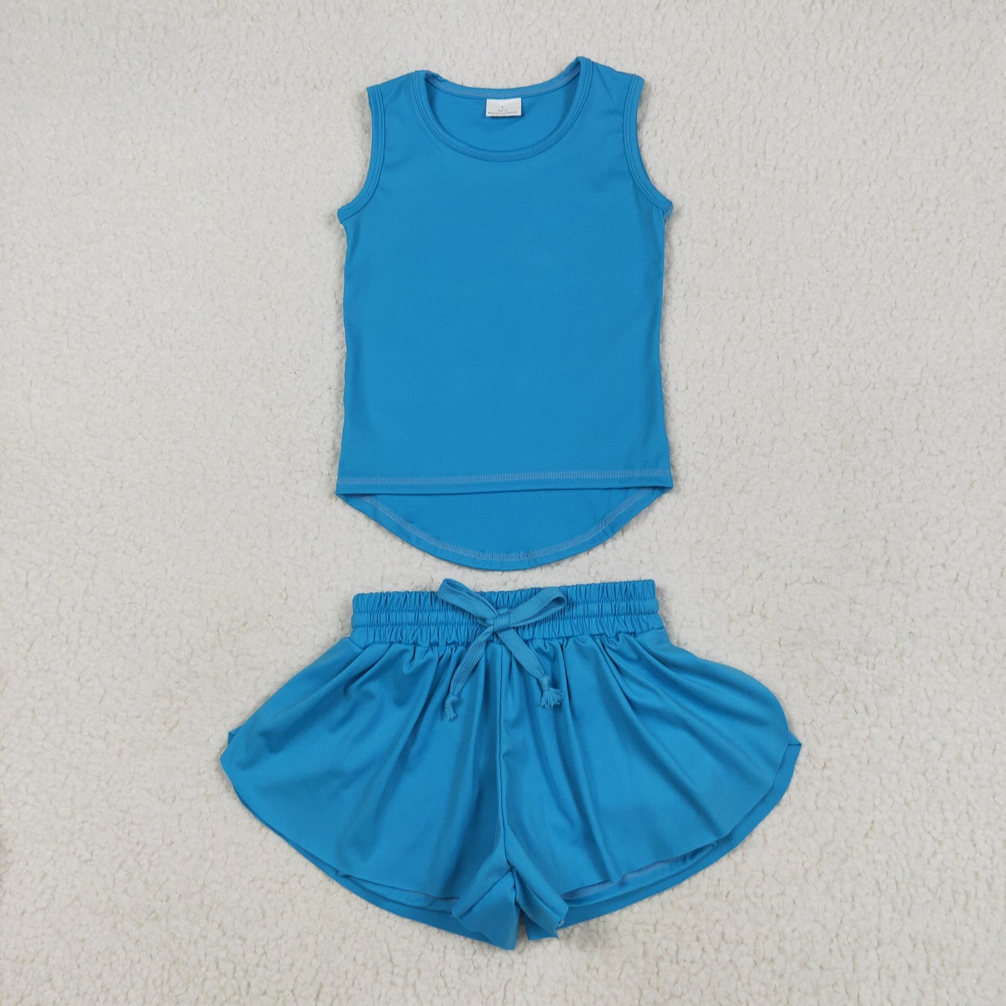 Baby Girls Athletic Sets Blue Color Active Wear