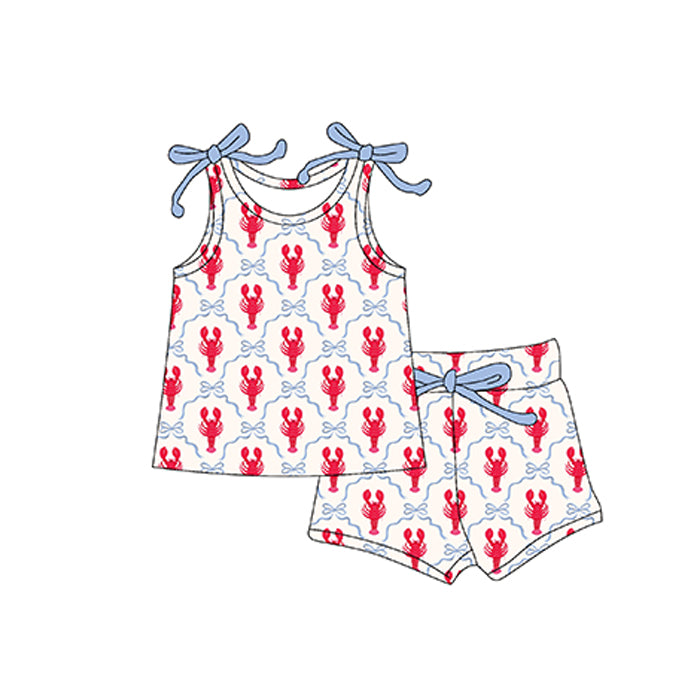 GSSO3005 Baby Girls Crayfish Shorts Set Preorder