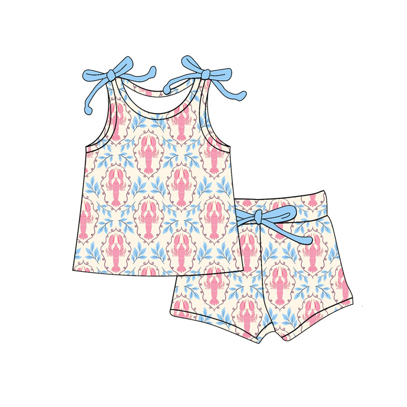 GSSO3015 Baby Girls  Caryfish Shorts Set Preorder