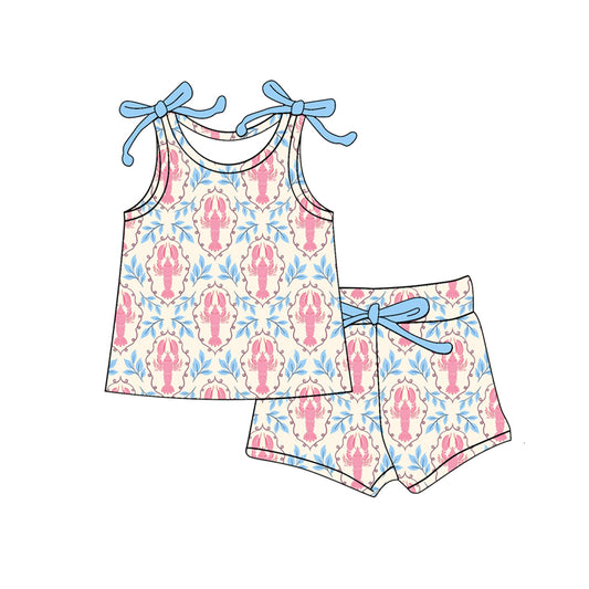 GSSO3015 Baby Girls  Caryfish Shorts Set Preorder