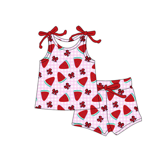 GSSO3333 Baby Girls Watermelon Shorts Set Preorder