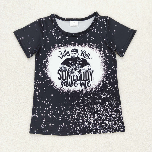 Baby Girls Singer Short Sleeve T-shirt Top