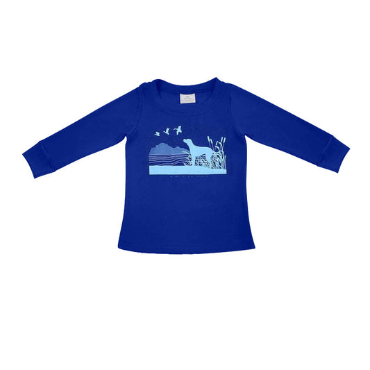 Kids Boys Hunting Long Sleeve T-shirt Top Pre-order
