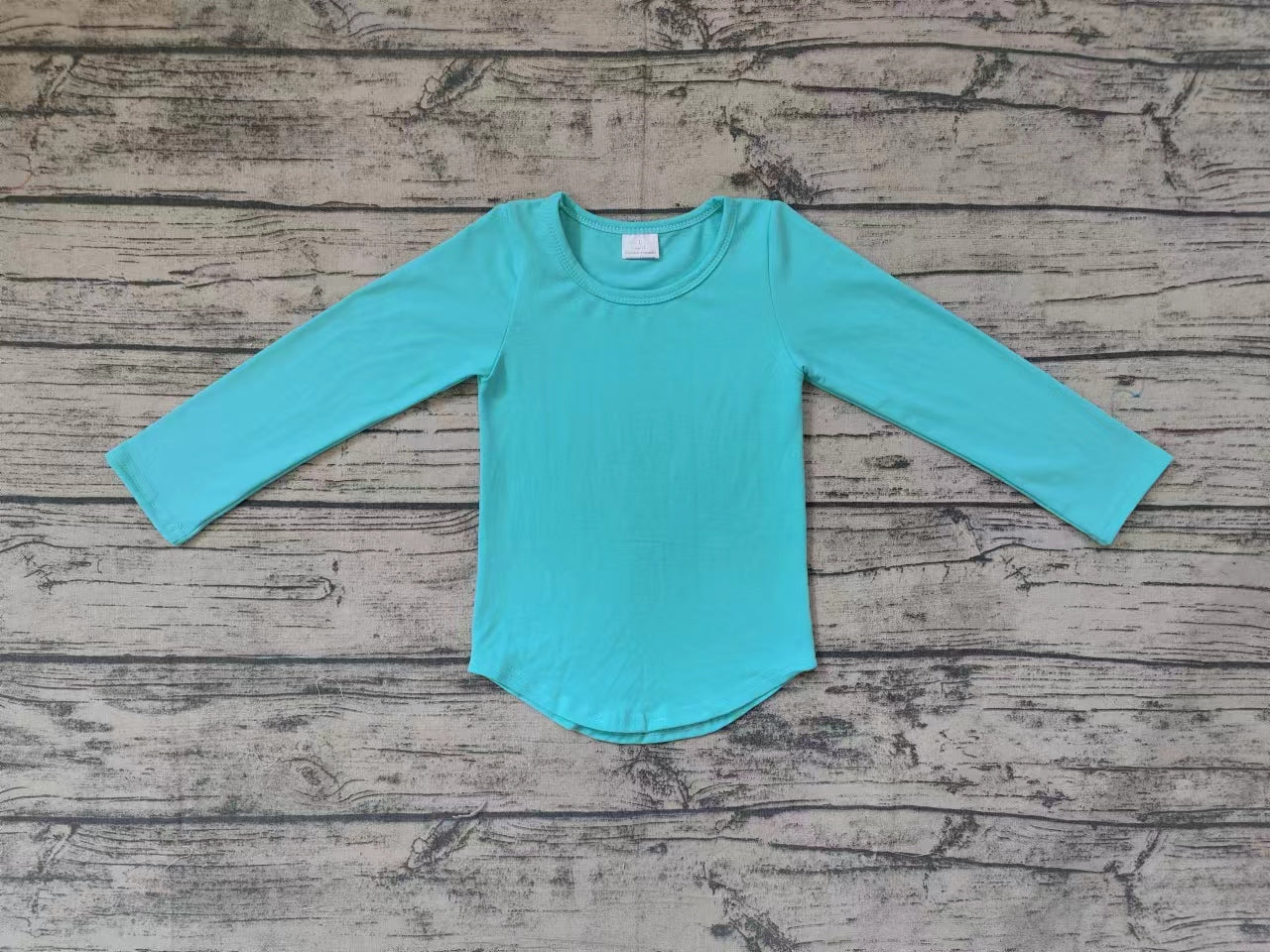 GT0644 Kids Girls  Blue Color Long Sleeve T-shirt Top Preorder