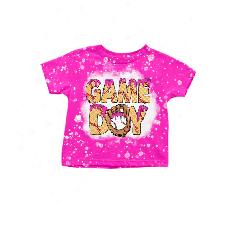 GT1013 Baby Girls Game Doy Short Sleeve T-shirt Top Preorder